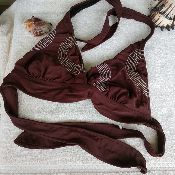 Tropical 🏖️ Escape Bikini Top Size 12 - Picture 1 of 11